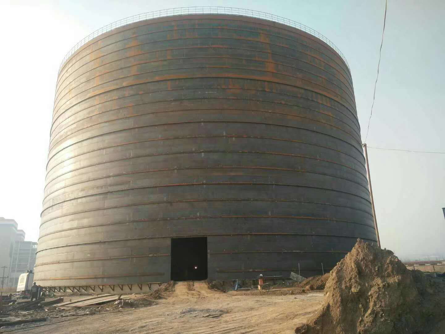 云阳承建大型钢板库的好处及原理