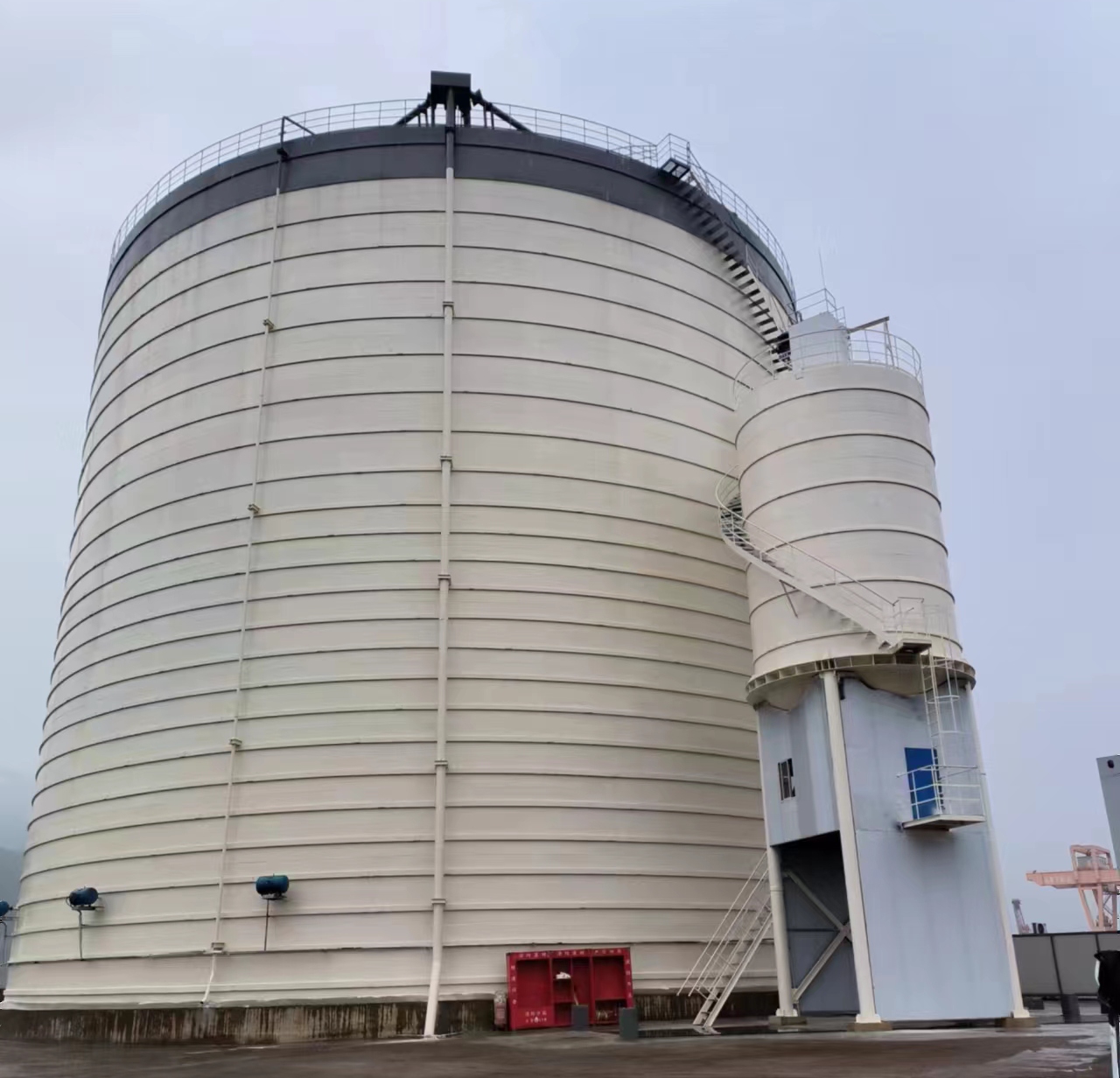 云阳10万吨水泥钢板库