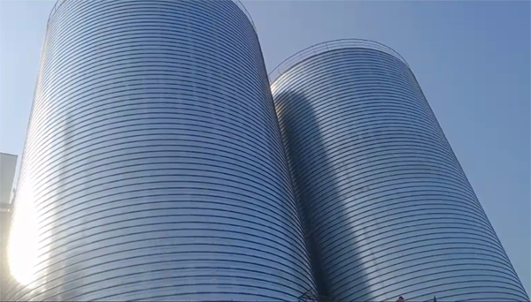 云阳2座混凝土高架卷板仓